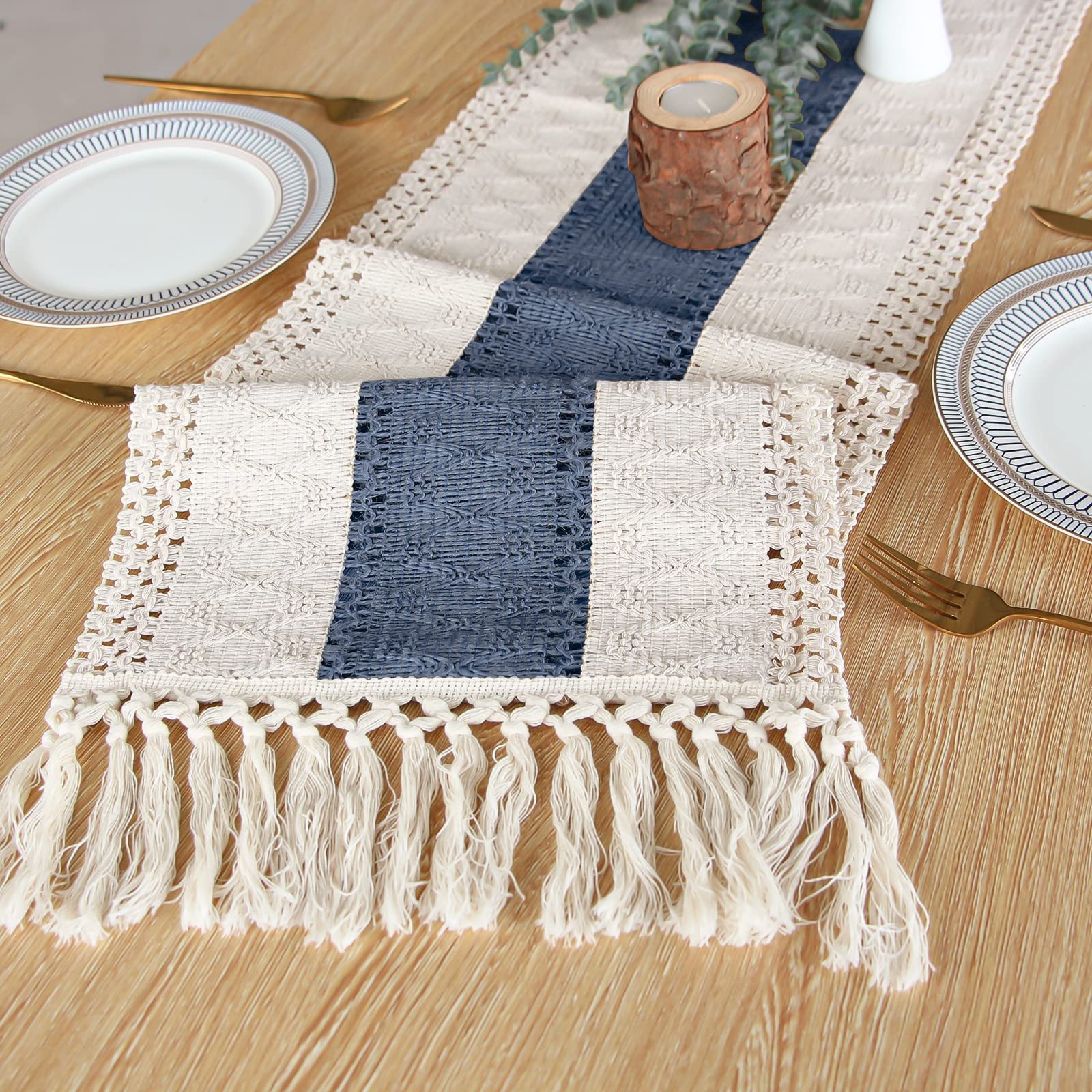 Boho Table Runner Home Decor