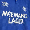 1987/1990 Retro Rangers Home Football Shirt 1:1 Thai Quality love fball