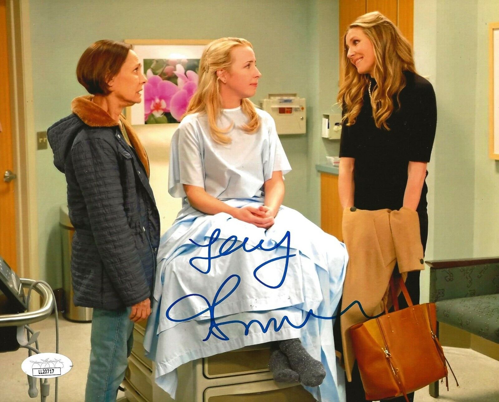 Lecy Goranson Roseanne signed The Conners 8x10 Photo Poster painting autographed Becky JSA