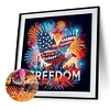 Adler zum Unabhängigkeitstag - speziell geformtes Diamantgemälde - 30*30cm