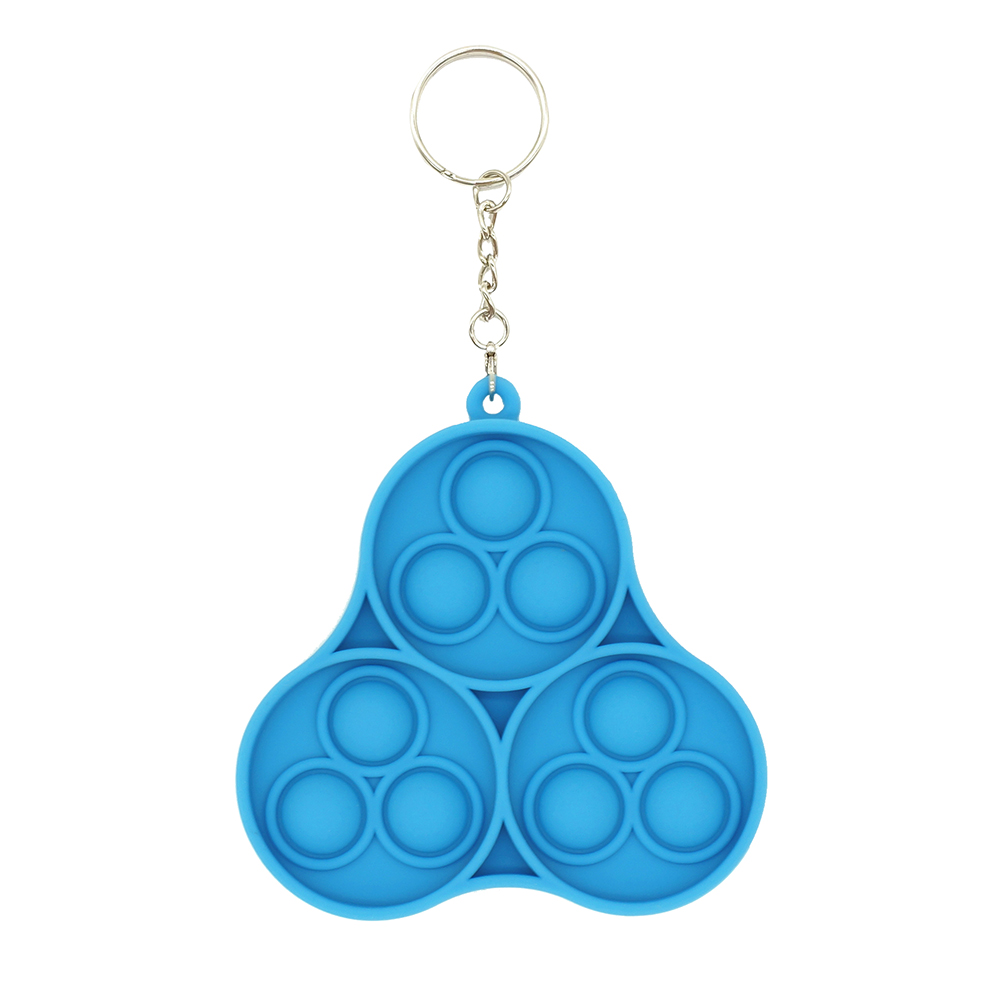 

Triangle Blue - Keychain Pendant, 501 Original