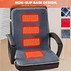 5V USB Foldable Heated Seat Cushion 3-Level Temperature for Camping Office Home