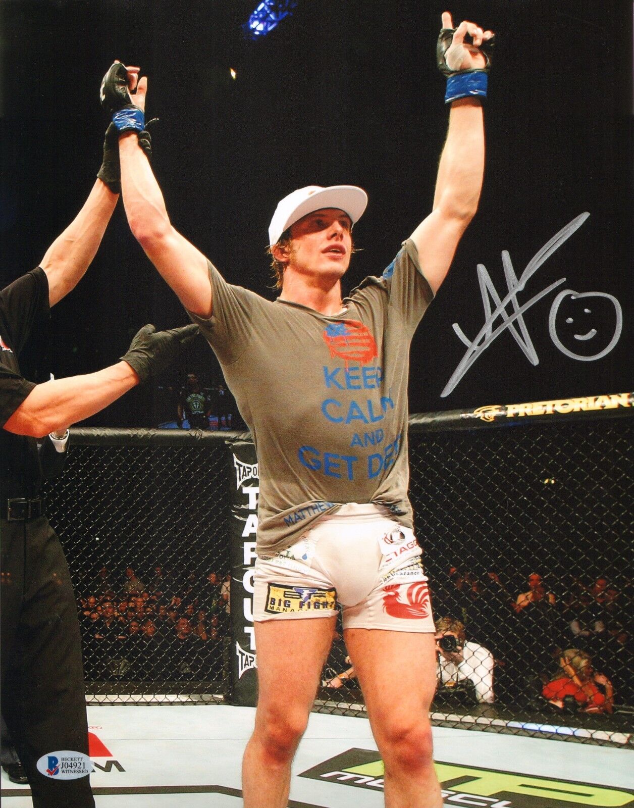 Matt Riddle Signed 11x14 Photo Poster painting BAS COA UFC New Japan Pro Wrestling Autograph WWE