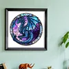 (Counted/Stamped) Pterosaur - 18CT Cross Stitch 20*20cm/7.87*7.87in