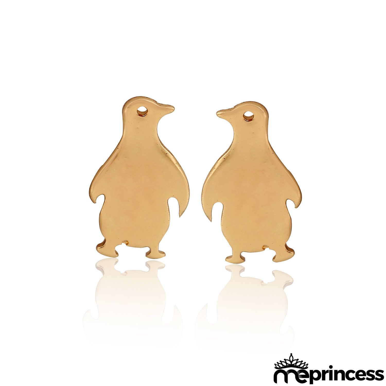 Women Fashion Hollow Eagle Owl Snake Dolphin Bee Giraffe Elephant Dog Cat Rabbit Fish Bird Penguim Stainless Steel Stud Earrings