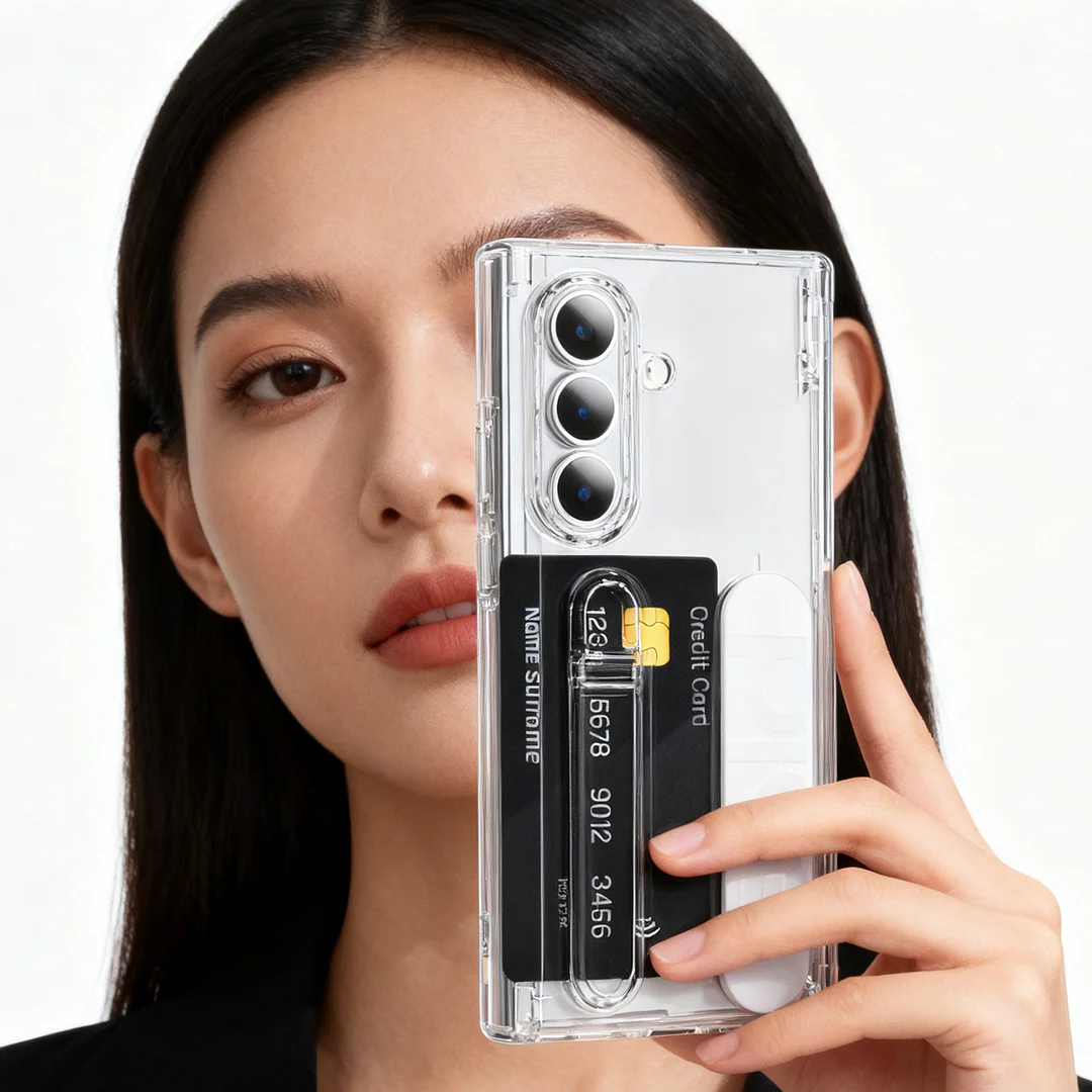 Suitable For Samsung Zfold7 Mobile Phone Case Fold6 Folding Wristband Card Hinge Shell Film Integrated Protective Case Fold5