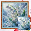 Lily Of The Valley-11CT Counted Cross Stitch 40*40cm/15.75*15.75in