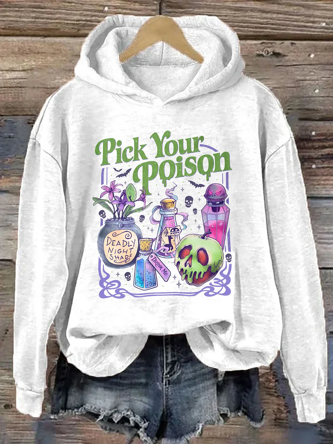 Pick Your Poison Vintage Hoodie