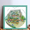 Sunshine Garden-14CT Stamped Cross Stitch 31*30cm/12.2*11.81in tapestrymarket