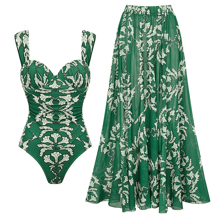 【I AM MARI】Ete Flower Shirring One Piece SU4474025_VAN_3_900x.