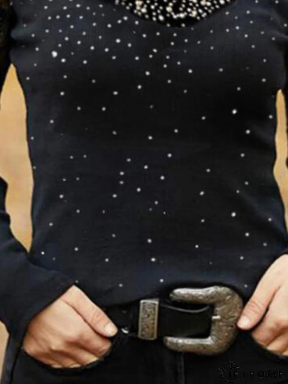 Vintage Long Sleeve Top | IFYHOME