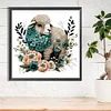 Diamond Painting -5D Full Round Drill Flower Sheep