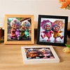 4Pcs/set Diamond Painting-5D Full Round Drill Funny Grandma(30*30 CM)