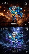 Awakened Trafalgar D. Water Law - ONE PIECE Resin Statue - MDS Studio