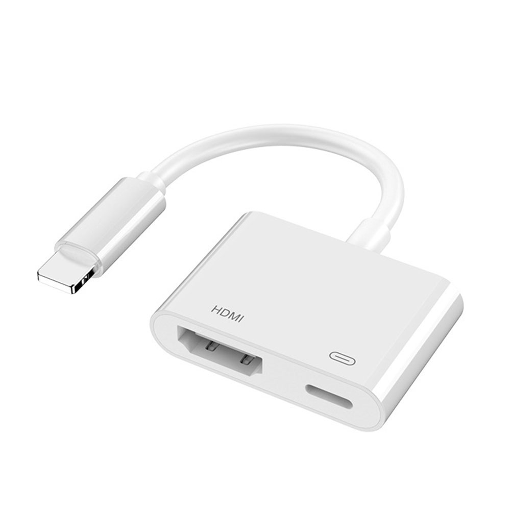 

8 Pin to HDMI Display Dongle 1080P Video TV Projector Adapter for Apple, 501 Original
