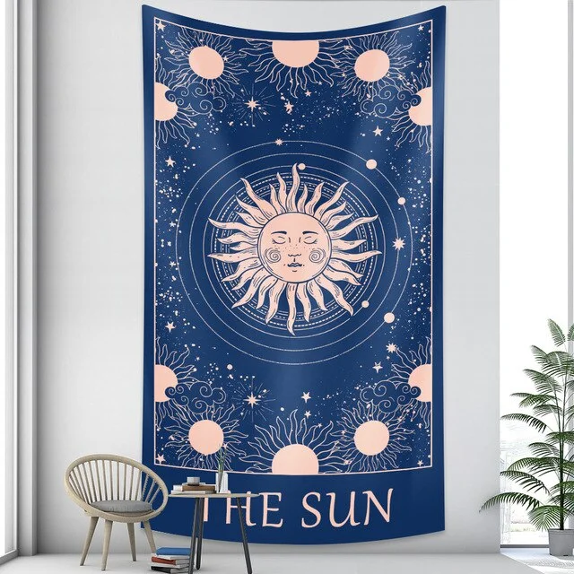 Indian mandala tapestry new Tarot brand witchcraft tapestry bohemian style decoration home decoration hippie mattress bedroom