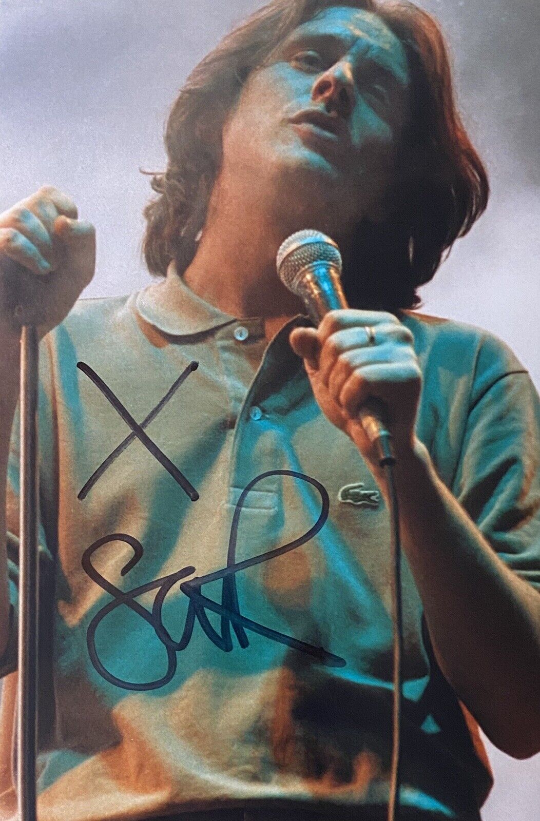 Shaun Ryder Genuine Hand Signed Happy Mondays 6X4 Photo Poster painting 3