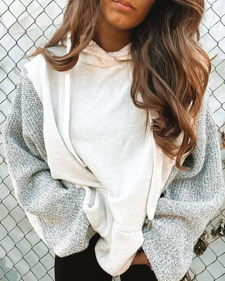 Grey Sweater Hoodie 53c3