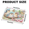 2 Pack Bluebird DIY Diamond Art Spiral Notebook Kit 80 Pages No Lines