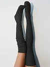 Knitting Over Knee-high 5 Colors Stocking