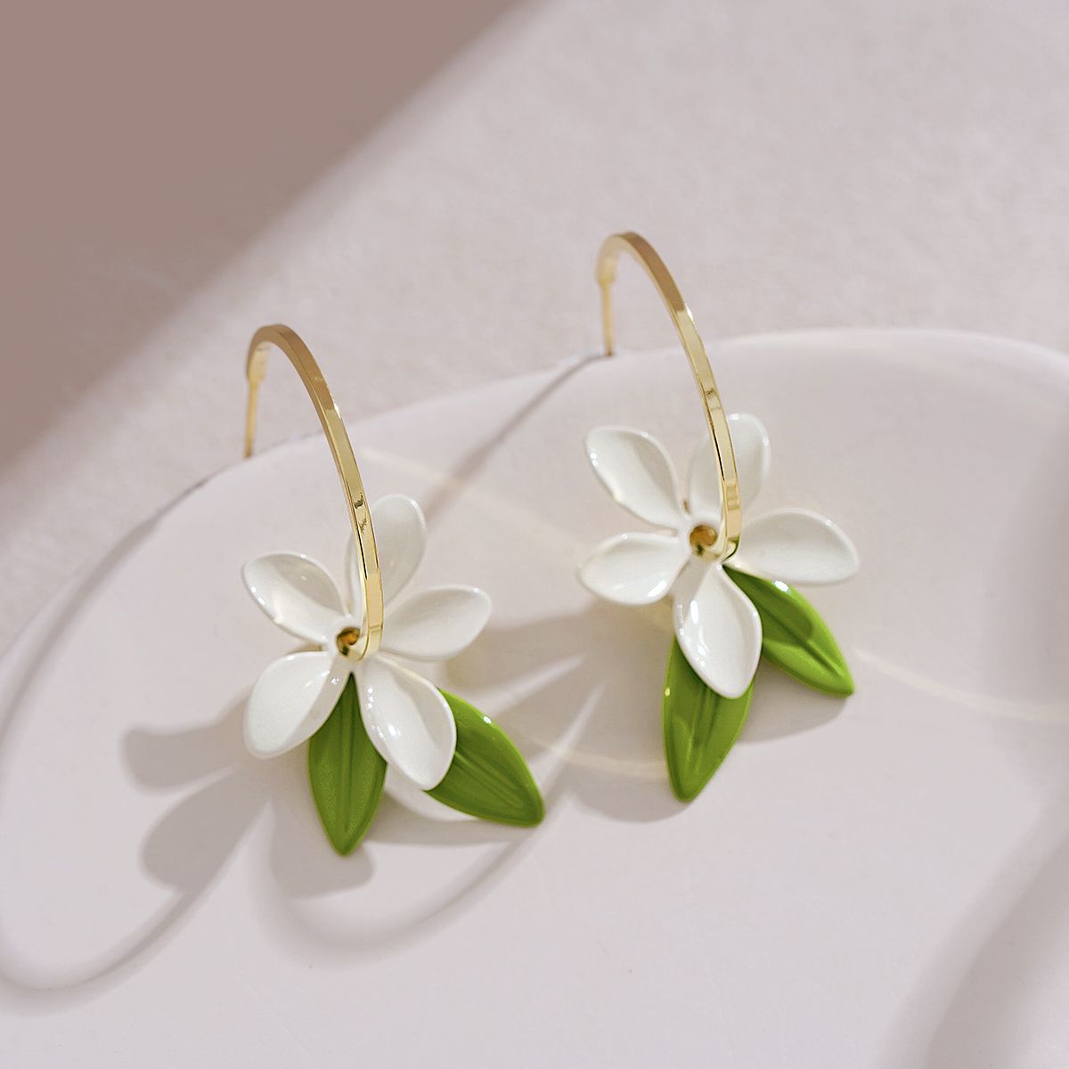 Girls Spring Style Pastoral Vintage Earrings