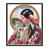 Indian Girl-14CT Stamped Cross Stitch Kit(36*42cm)