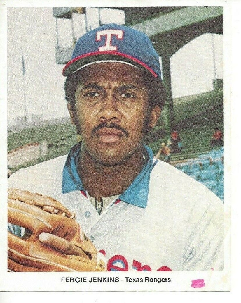 Fergie Jenkins 9x7 Press Print Texas Rangers Hall of Fame Rare B793