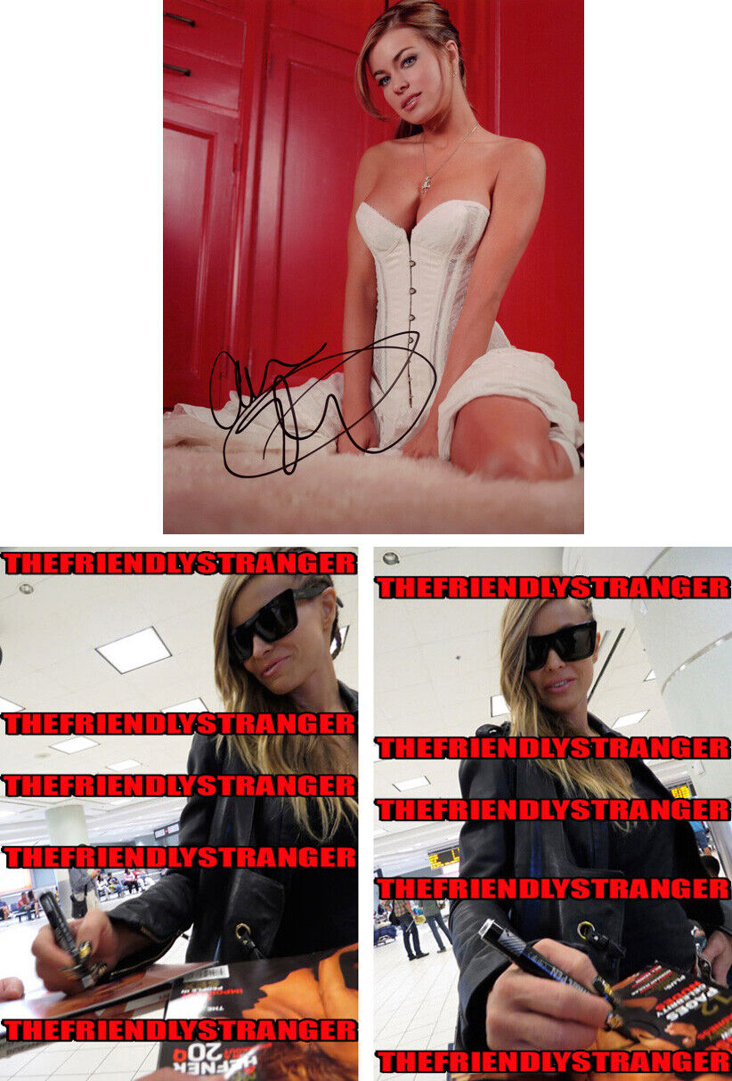 CARMEN ELECTRA signed Autographed 8X10 Photo Poster painting b PROOF - Playboy SEXY Baywatch COA