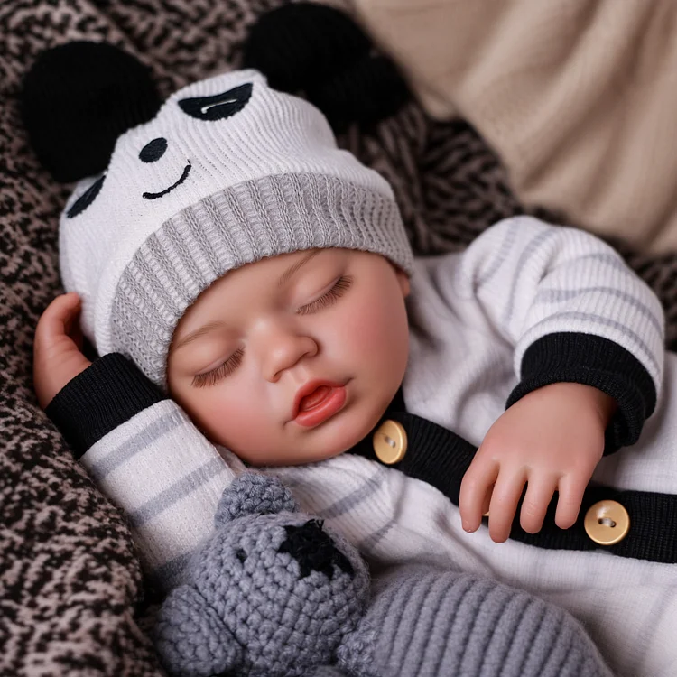Babeside Sleeping Reborn Baby Yuta 17'' Little Infant Boy Emotional Comfort Companion