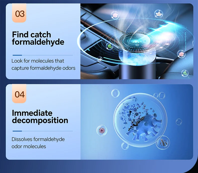 Cloud mist landscape aromatherapy car perfume lasting fragrance cloud mist car fragrance automatic start and stop spray aromatherapy