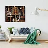 Painting By Numbers - DIY Cat and Books(40*50 CM)