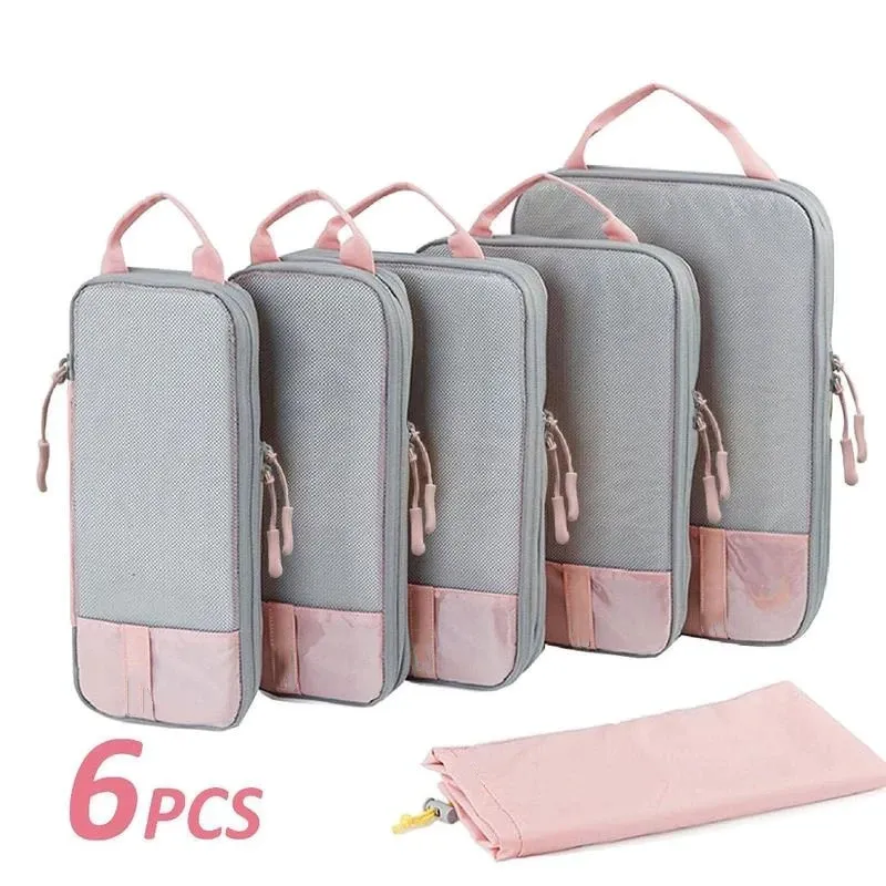 ✈️6-Piece Compression Packing Cube Set &ndash; Travel Accessories