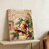 Diamond Painting-DIY Crystal Rhinestone Christmas with Frame(40x30cm)