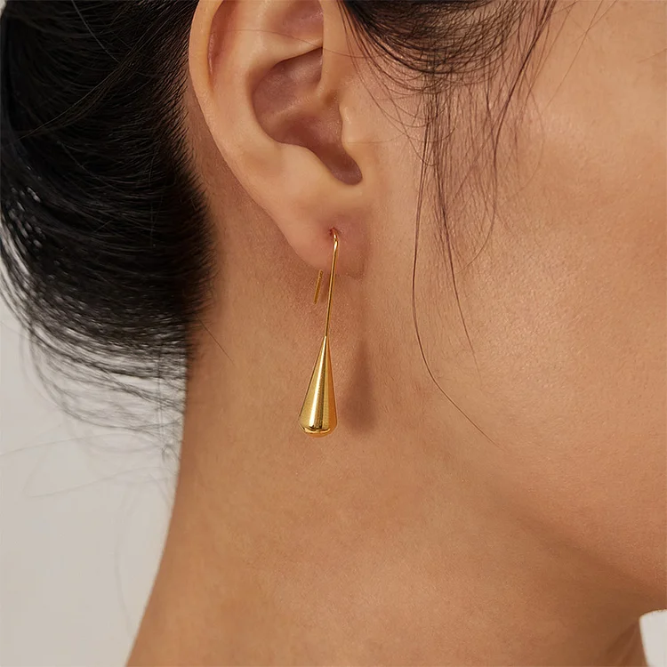 French water drop earrings