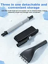 Car Glass Deicing Cleaning Tool 2 in 1 Car Ice Shovel Glass Brush Car Wash Tools
