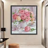 A Cluster Of Flowers-11CT Stamped Cross Stitch 70*80cm/27.56*31.5in (Big Size)
