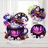 Acrylic Special Shaped Halloween Table Top Diamond Painting Ornament Kit