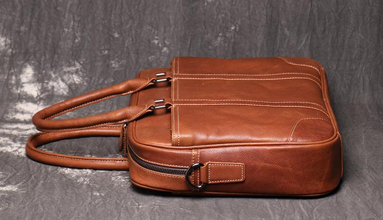 Men's Vintage Handmade Leaher Briefcases for Laptop