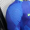 2025 Long Sleeve Player Version Brazil Away Soccer Jersey 1:1 Thai Quality