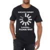 Sarcastic Comment Loading Printed Men's Short Sleeves T-Shirt