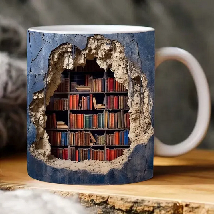 3D BOOKSHELF MUG - tree - Codlins