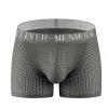 Men's Hip-Lifting Briefs With Thin Mesh Cups, Invisible Buttocks Enlargement, Peach Buttocks, Fake Buttocks, Boxer Briefs