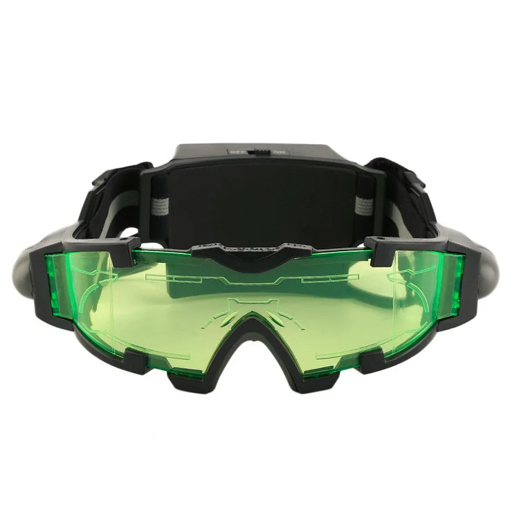 Future Space Warrior LED Luminous Bounce Glasses-dark style-men's clothing-halloween