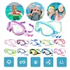 Kids Swimming Goggles with Ear Plugs Nose Clip Swim Goggles for Boys Girls Youth