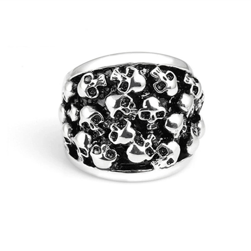 Ethnic Style Skull Titanium Steel Halloween