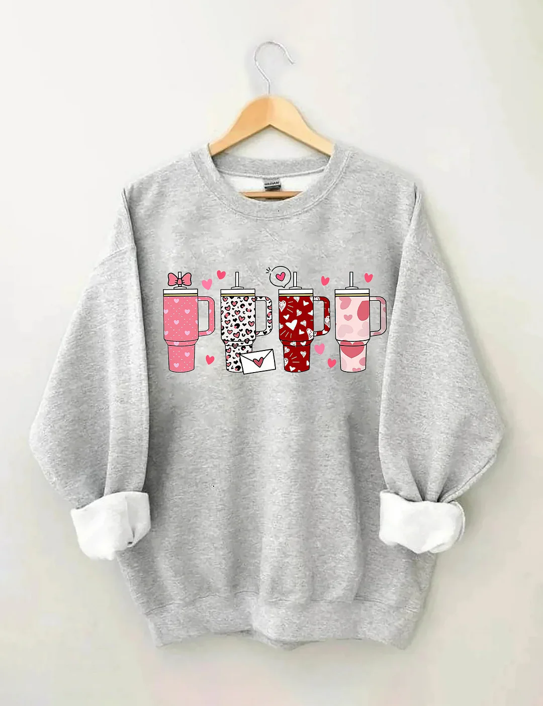 Retro Obsessive Cup Disorder Valentine Sweatshirt