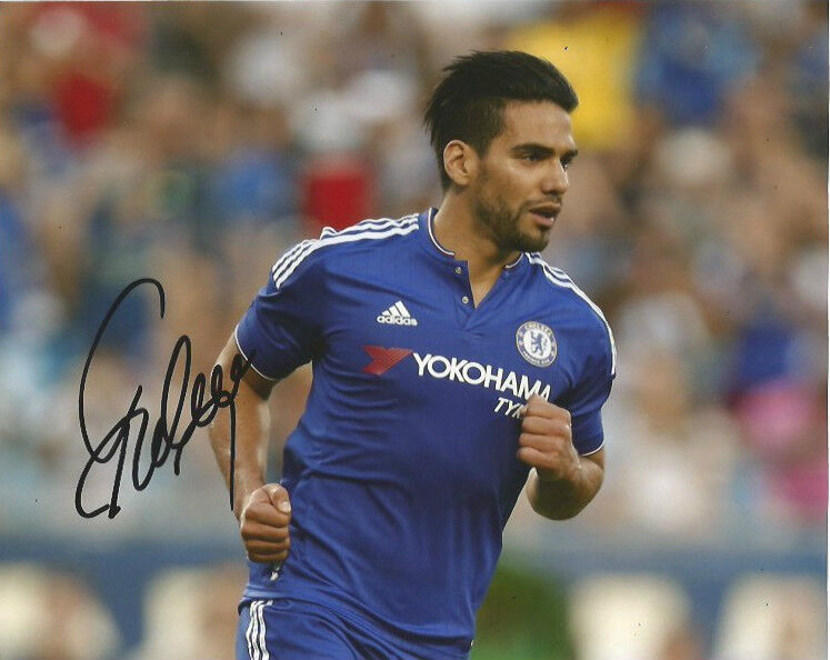 Chelsea FC Radamel Falcao Autographed Signed 8x10 Photo Poster painting COA