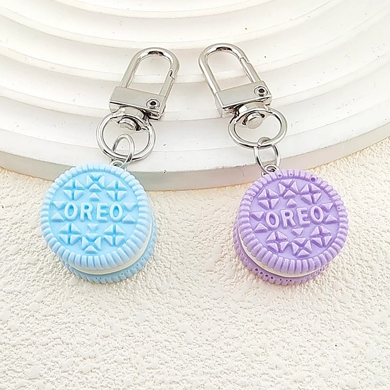 Casual Cute Minimalist Letter Alloy Resin Keychain