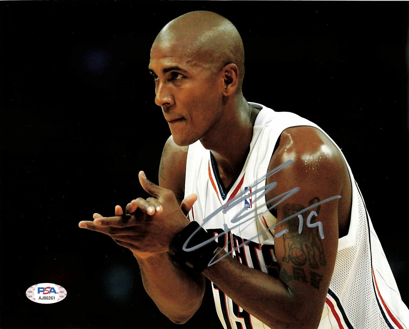 Raja Bell signed 8x10 Photo Poster painting PSA/DNA Charlotte Bobcats Autographed