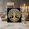 (30x30cm)Tree of Life DIY Pearl Painting Art With Inner Frame Handmade Pearl Material Art Kit Living Room Decor